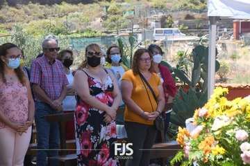 Misa y procesión en Telde en honor de María Auxiliadora/Francisco Javier Santana.
